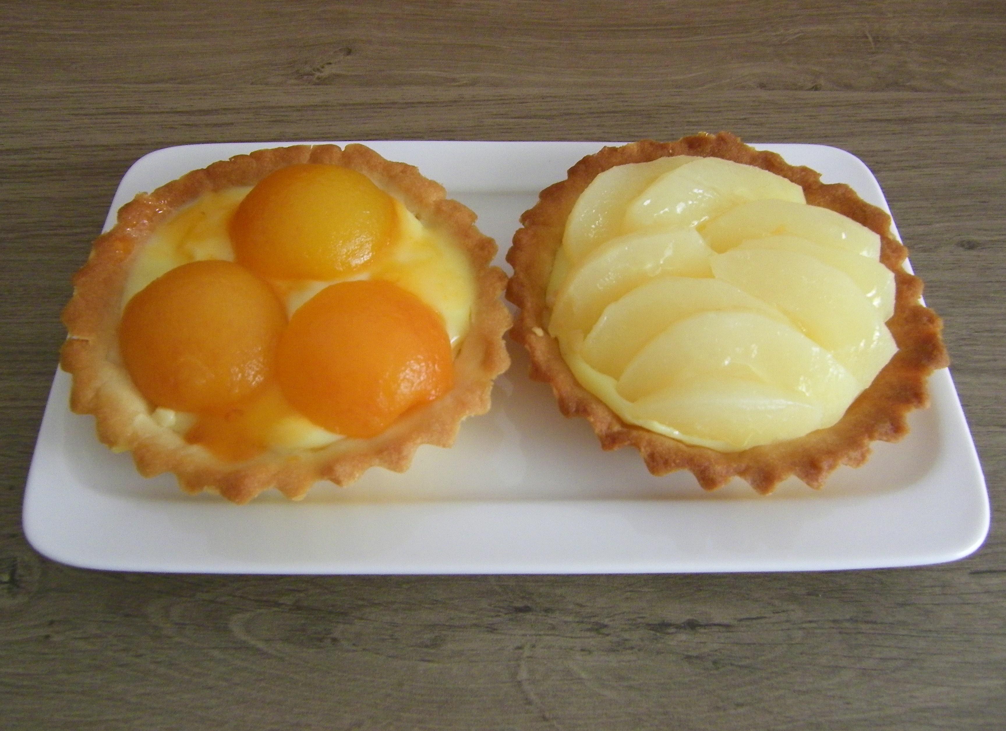 Tartelettes Aux Poires Et Aux Abricots