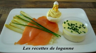 Asperges Au Saumon Sauce Mousseline