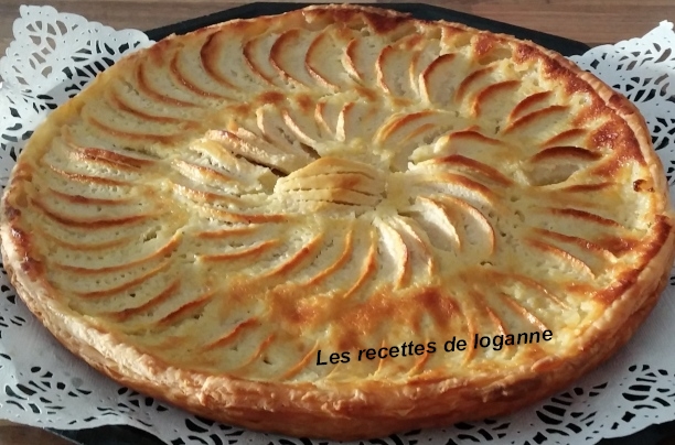 Tarte Aux Pommes Alsacienne Pâte Feuilletée